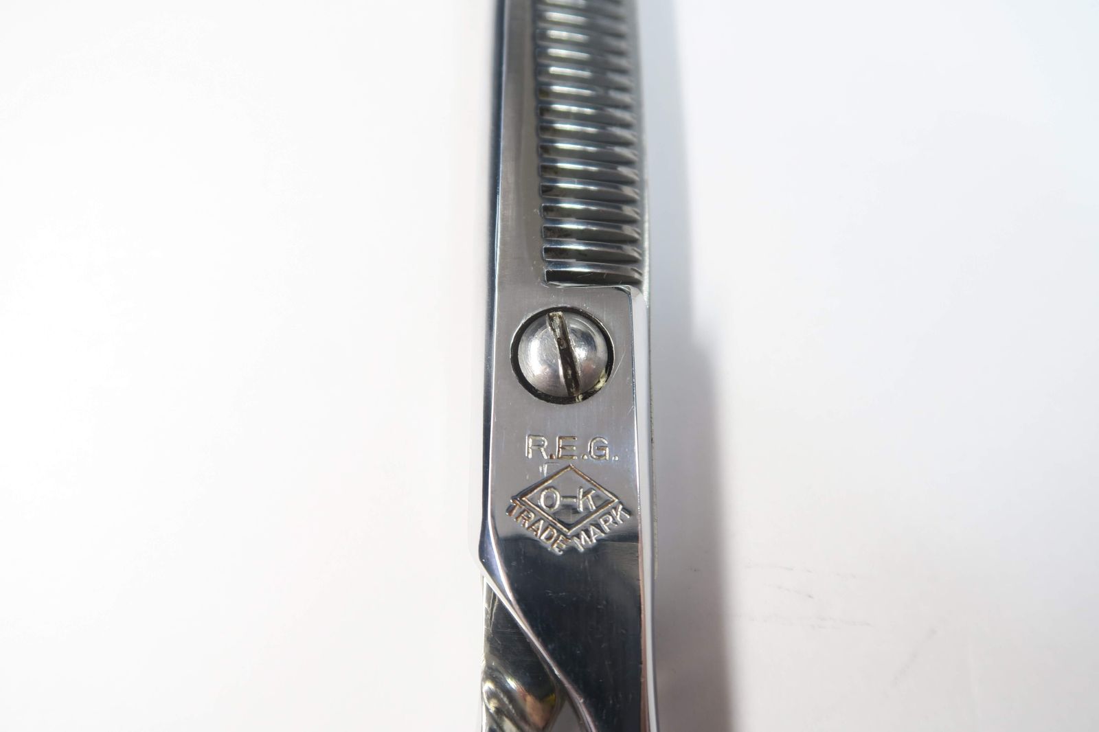 気持ちの良い Cランク 神田文一商店 R.E.G.O-K 35 セニング 美容師 理容師 6.3インチ 右利き H-10211