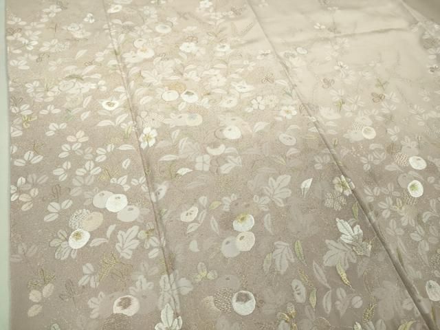 平和屋本店■極上　山口美術織物 皇室 伊勢神宮御用 西陣織 訪問着 刺繍 寿光織 光琳菊花文　薄桜色地　暈し染め　金糸　逸品　DZAA8748kh5 平和屋本店□極上 山口美術織物 皇室 伊勢神宮御用 西陣織 訪問着 刺繍