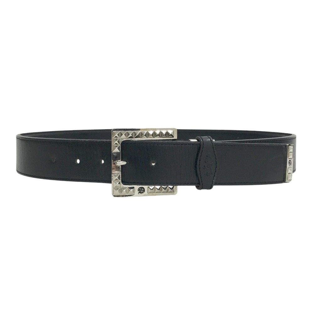 ダンスウィズドラゴン バックルベルト 黒 ゴルフウェア ビシュー