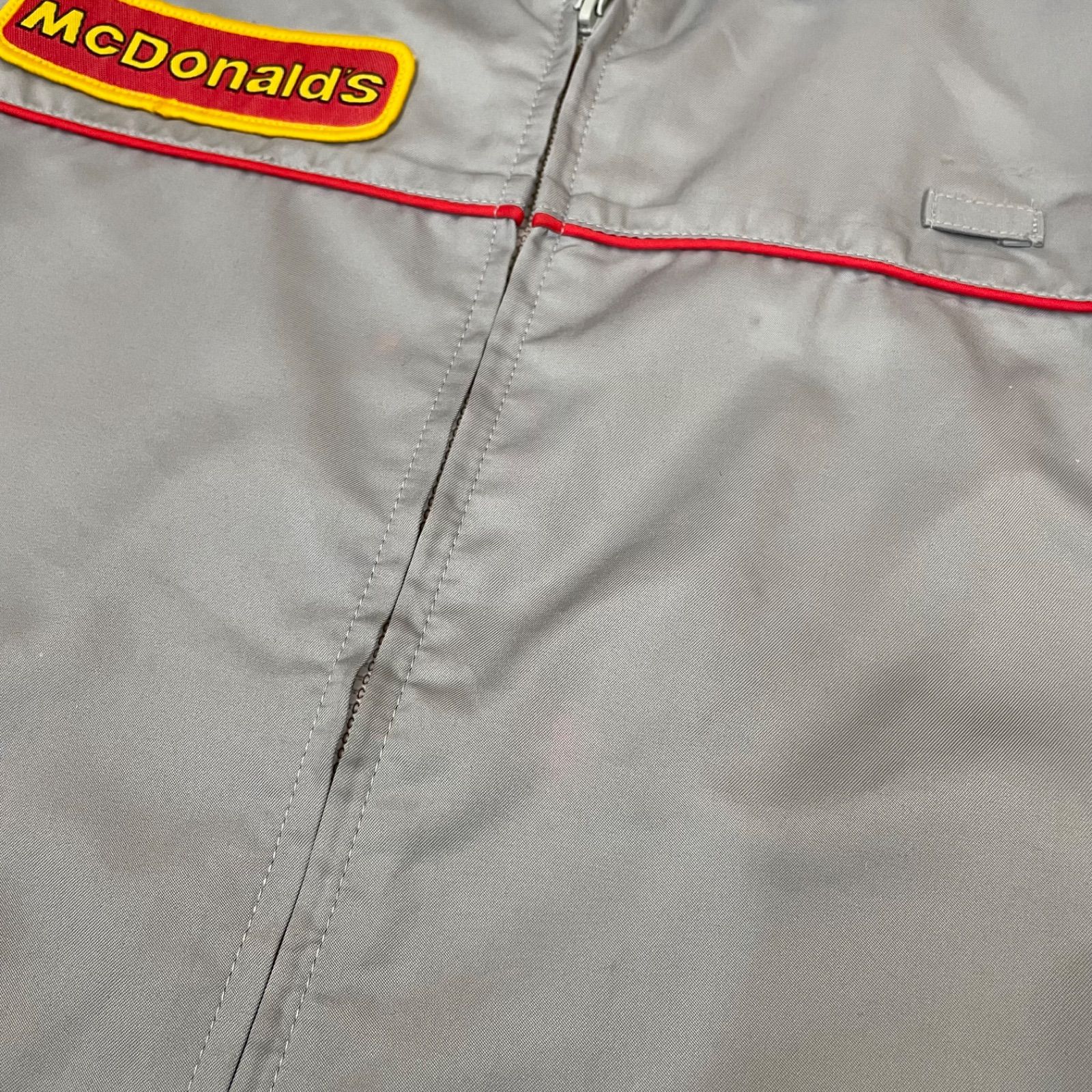 McDonald's ユニフォーム M グレー マクドナルド 制服 レア 希少