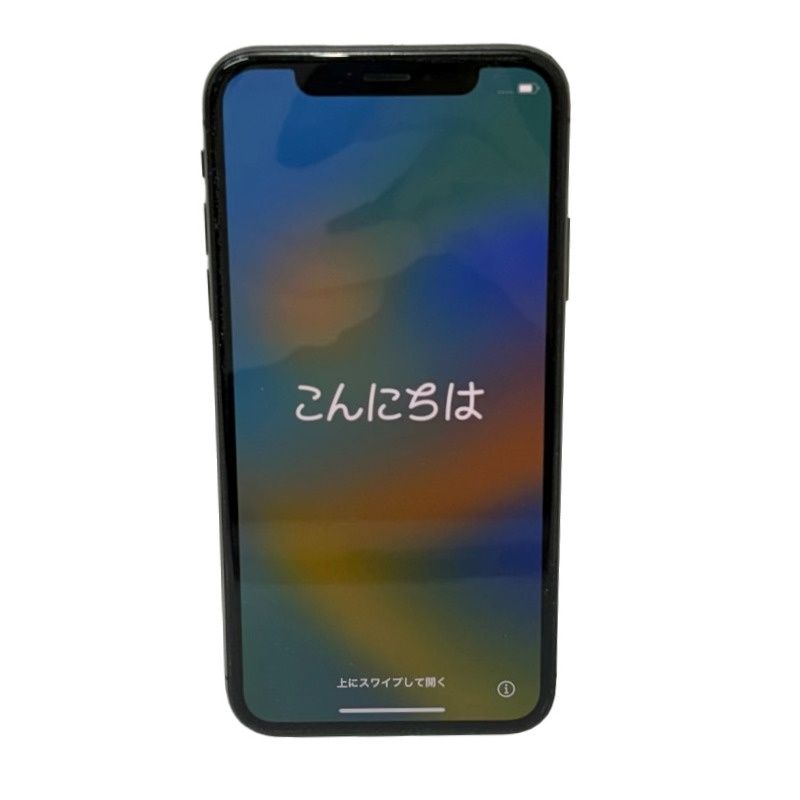 ジャンク iPhone X MQC12J/A 256GB ジャンク】iPhoneX Space Gray 256GB 箱有 SIMフリー Apple iPhone X