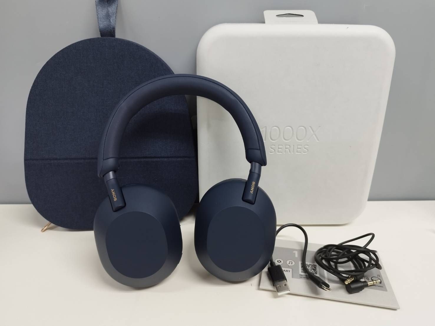 SONY WH-1000XM5 YY2954 ワイヤレスヘッドホン ミッドナイトブルー