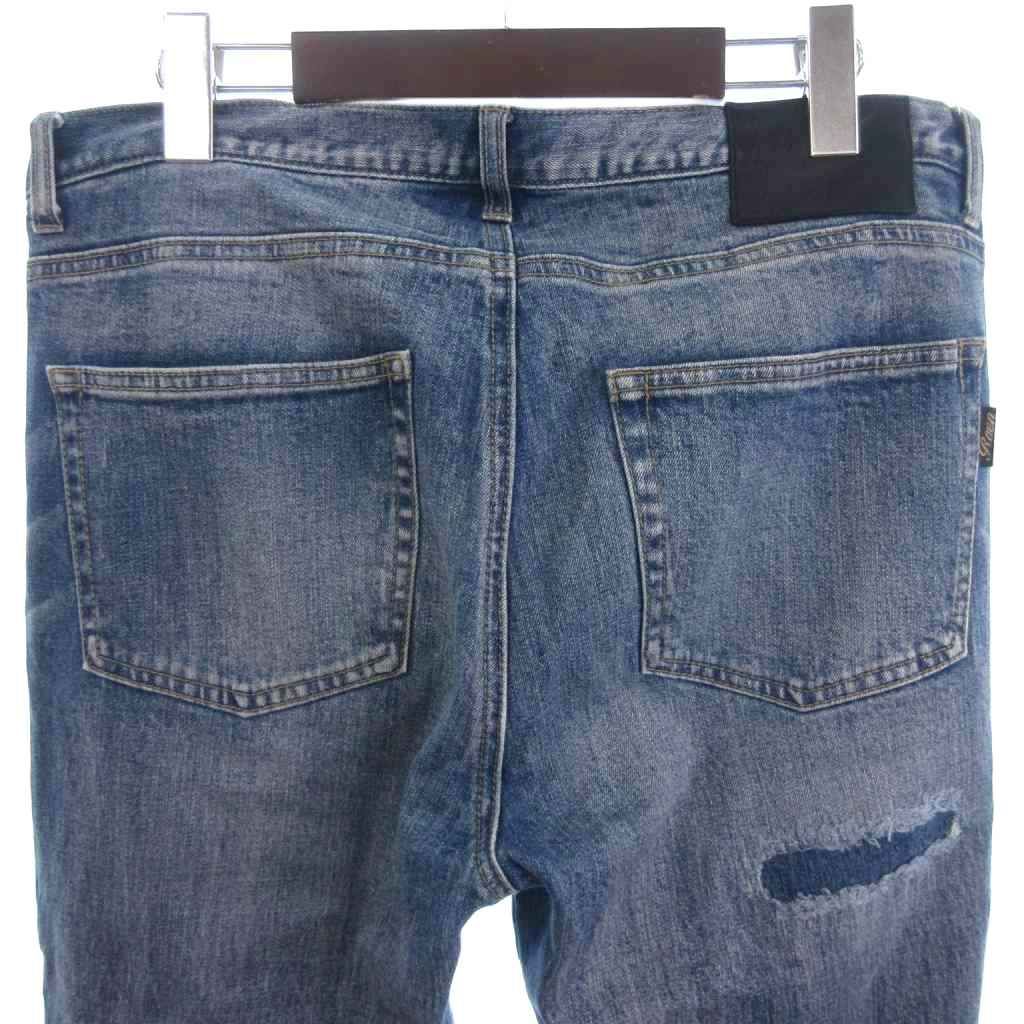 ロエン　Roen クラッシュデニムパンツ　ジーンズ　32 L ロエン Roen クラッシュデニムパンツ ジーンズ 32 L - メルカリ