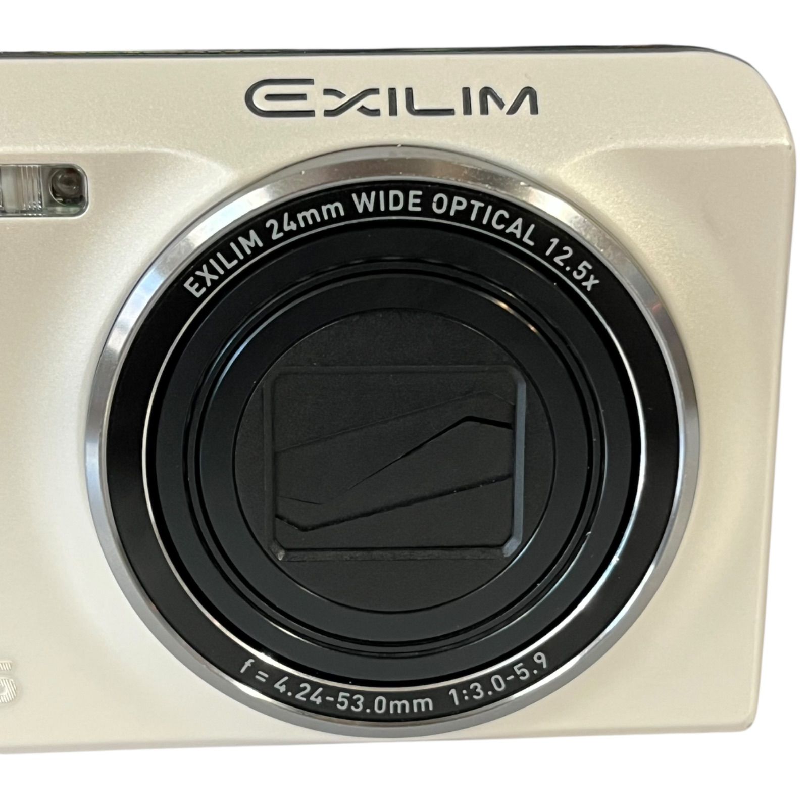 動作品】CASIO EXILIM EX-ZR400 ホワイト ☆美品☆CASIO EXILIM EX