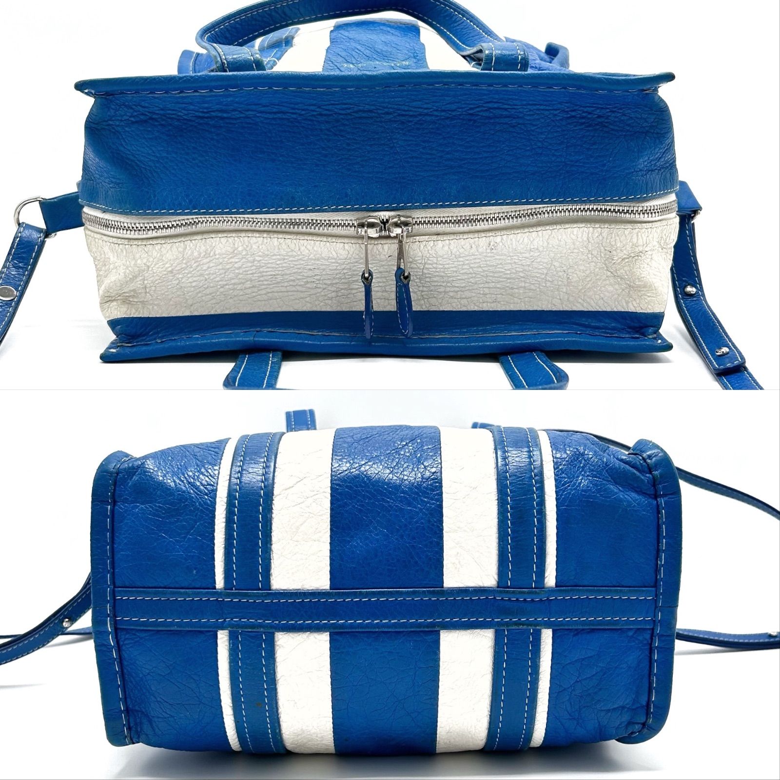 美品 BALENCIAGA バレンシアガ バザール ショッパー トートバッグ