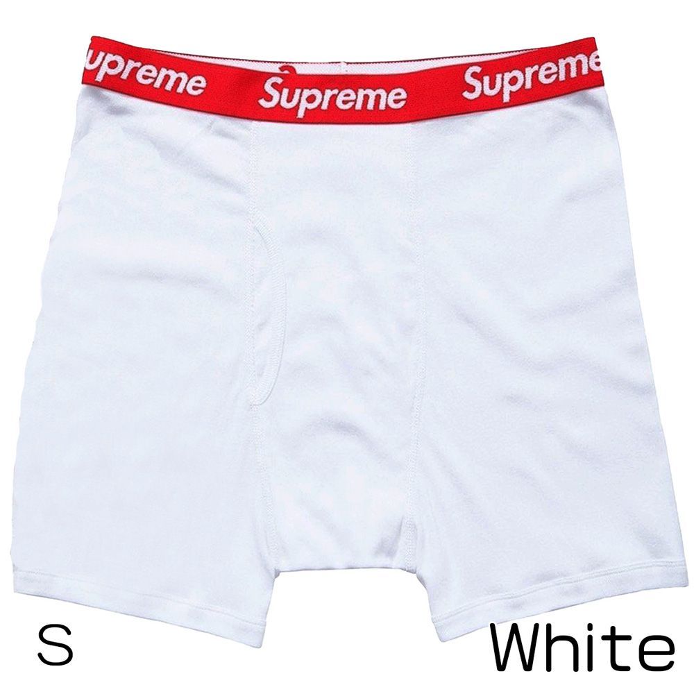 3600000010007 パンツ ホワイト-S 正規品 シュプリーム Supreme Hanes 