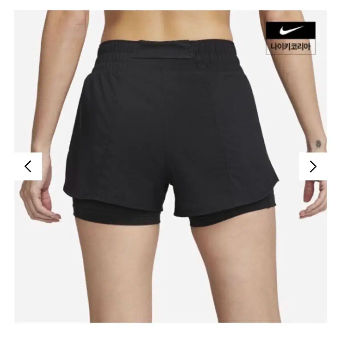 新品 NIKE(ナイキ) ランニング ミッドライズ 2 in 1 ショート