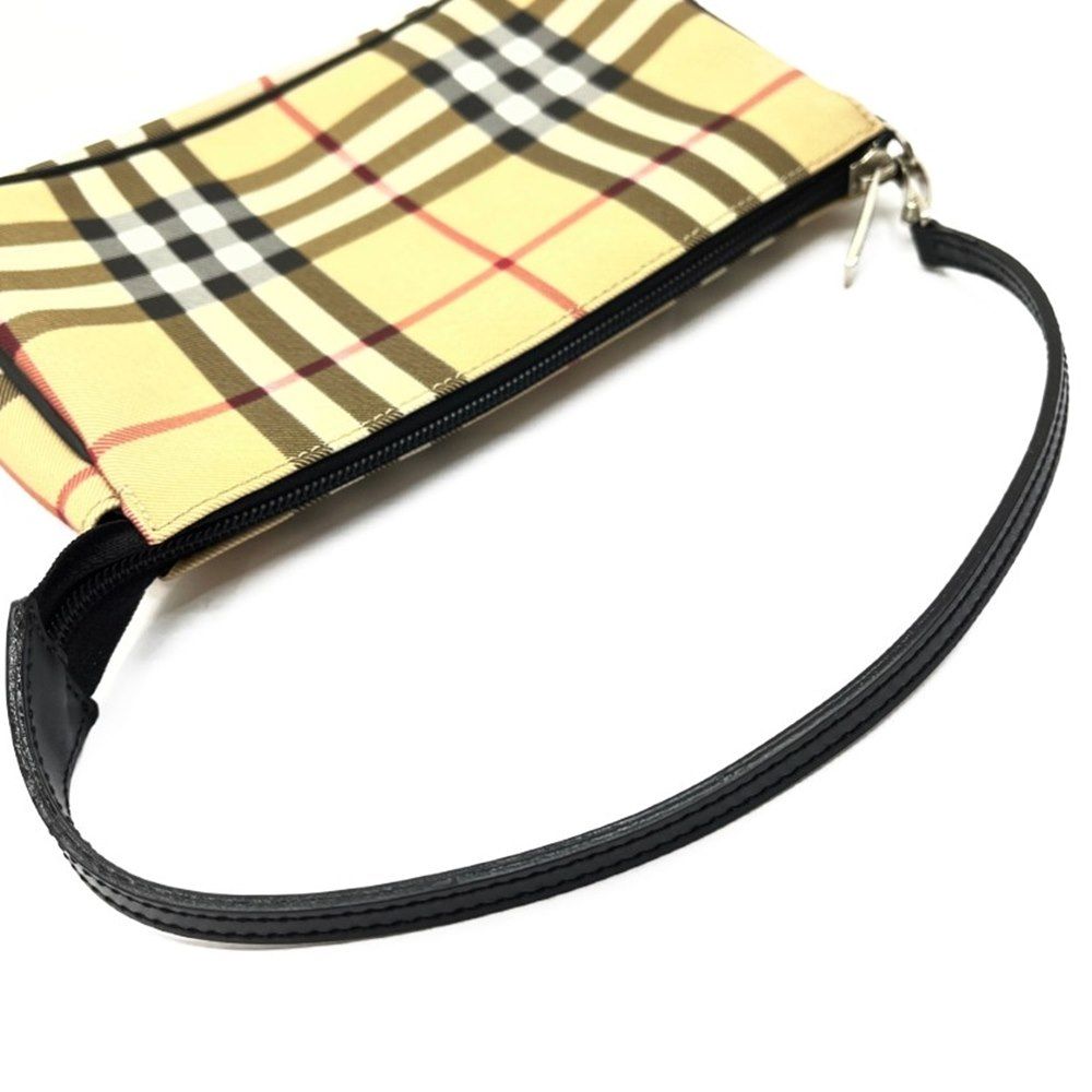 ◇◇BURBERRY LONDON バーバリーロンドン ハンドポーチ PVC ノバ
