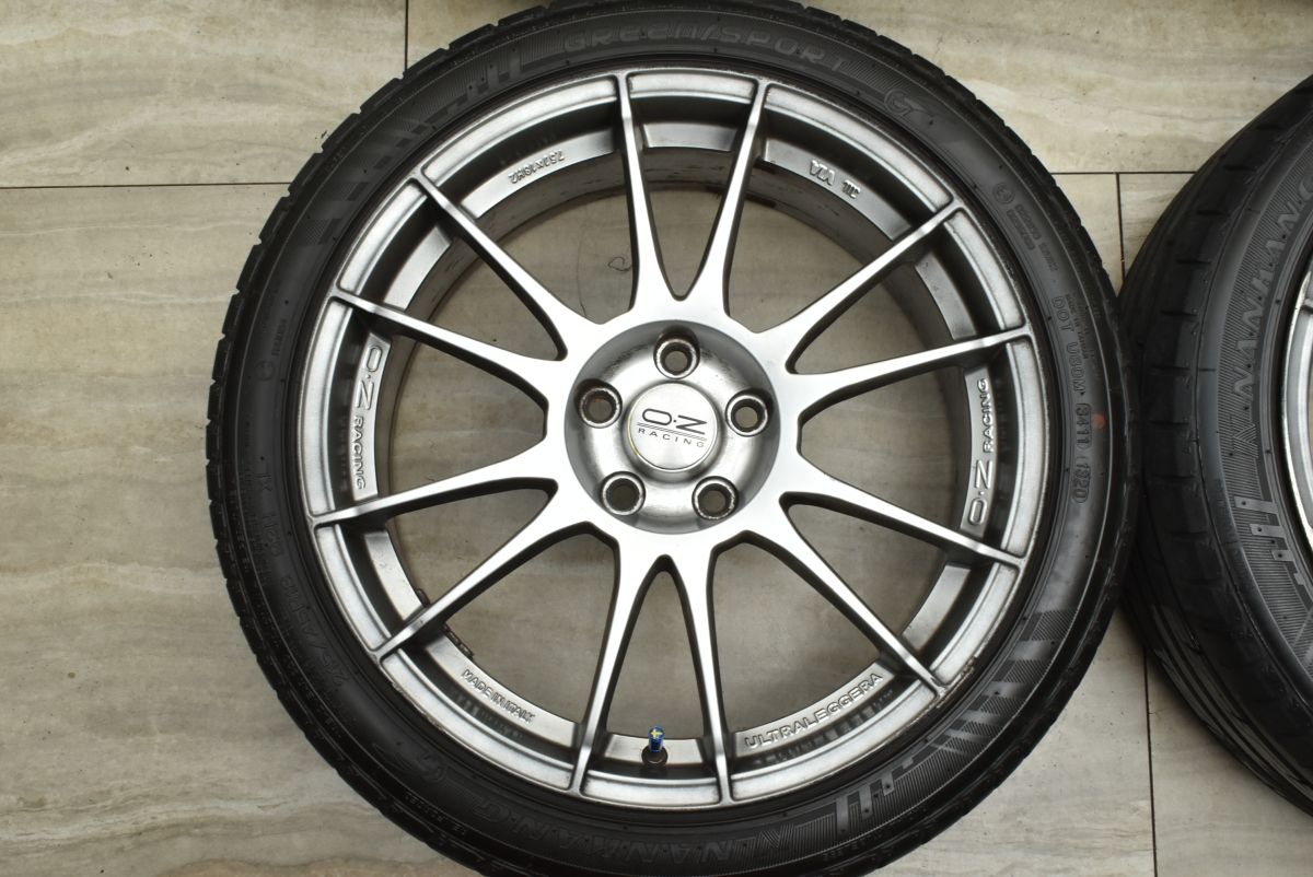 送料無料】OZ ウルトラレッジェーラ 18in 7.5J +40 PCD108