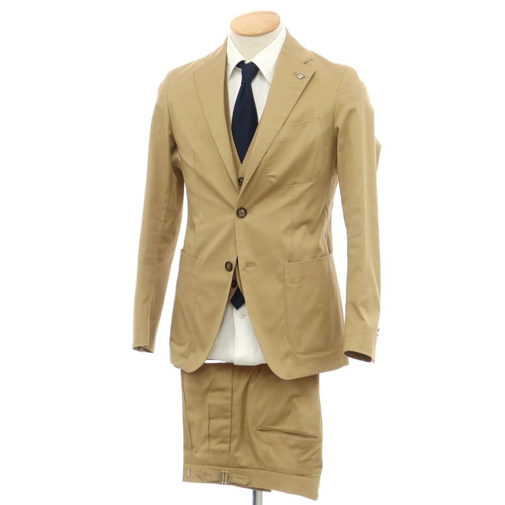 中古】タリアトーレ TAGLIATORE スリーピース コットン セットアップ 2 