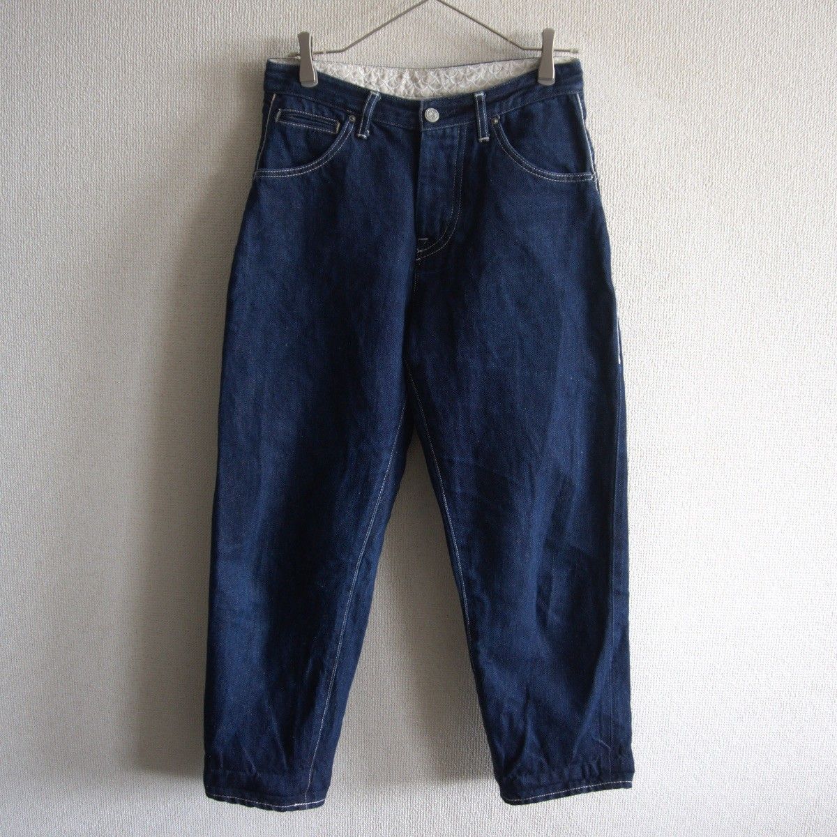 美品】mina perhonen【always ロールアップデニムパンツ】36 ミナ  