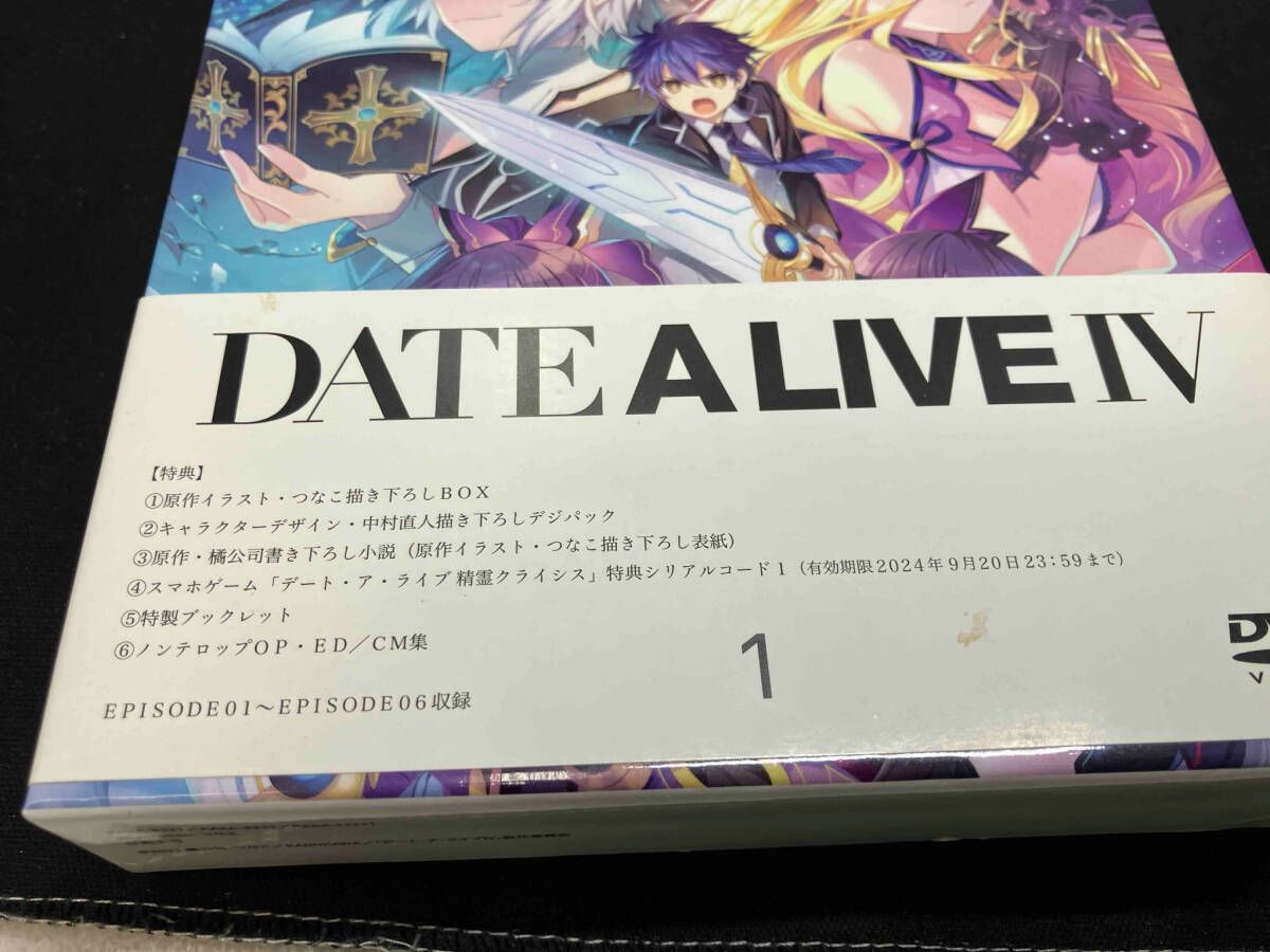 帯あり DVD デート・ア・ライブⅣ DVD-BOX 上巻(通常版) デート・ア 帯あり DVD デート・ア・ライブⅣ DVD-BOX 上巻(通常版) デート・ア