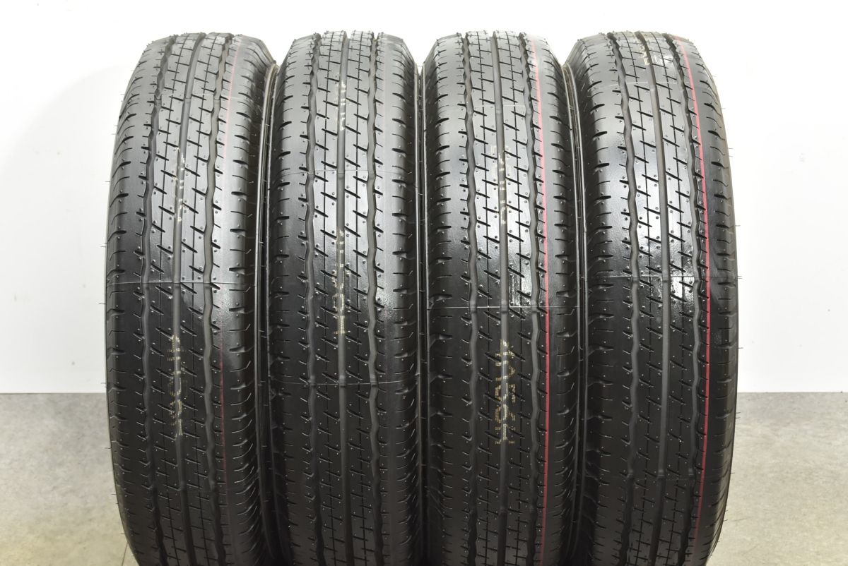 新車外し】DUNLOP SP175L 155/80R14 88/86S LT 14インチ 夏タイヤ 4本
