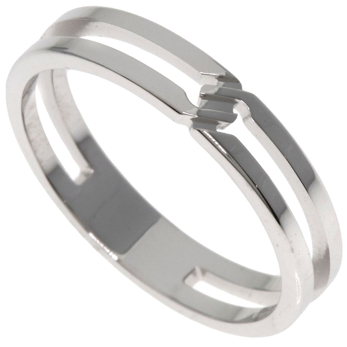 GUCCI グッチ インフィニティ 16 リング 指輪 K18WG レディース