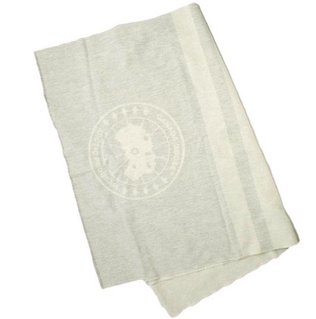 CANADA GOOSE カナダグース イタリア製 LOGO BLANKET SCARF ロゴ