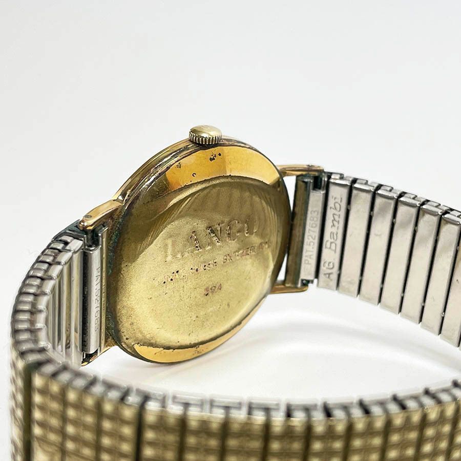 JANUS 18K 17jewelsレディース 腕時計 スイス製 ジャンク手巻き腕時計 ...