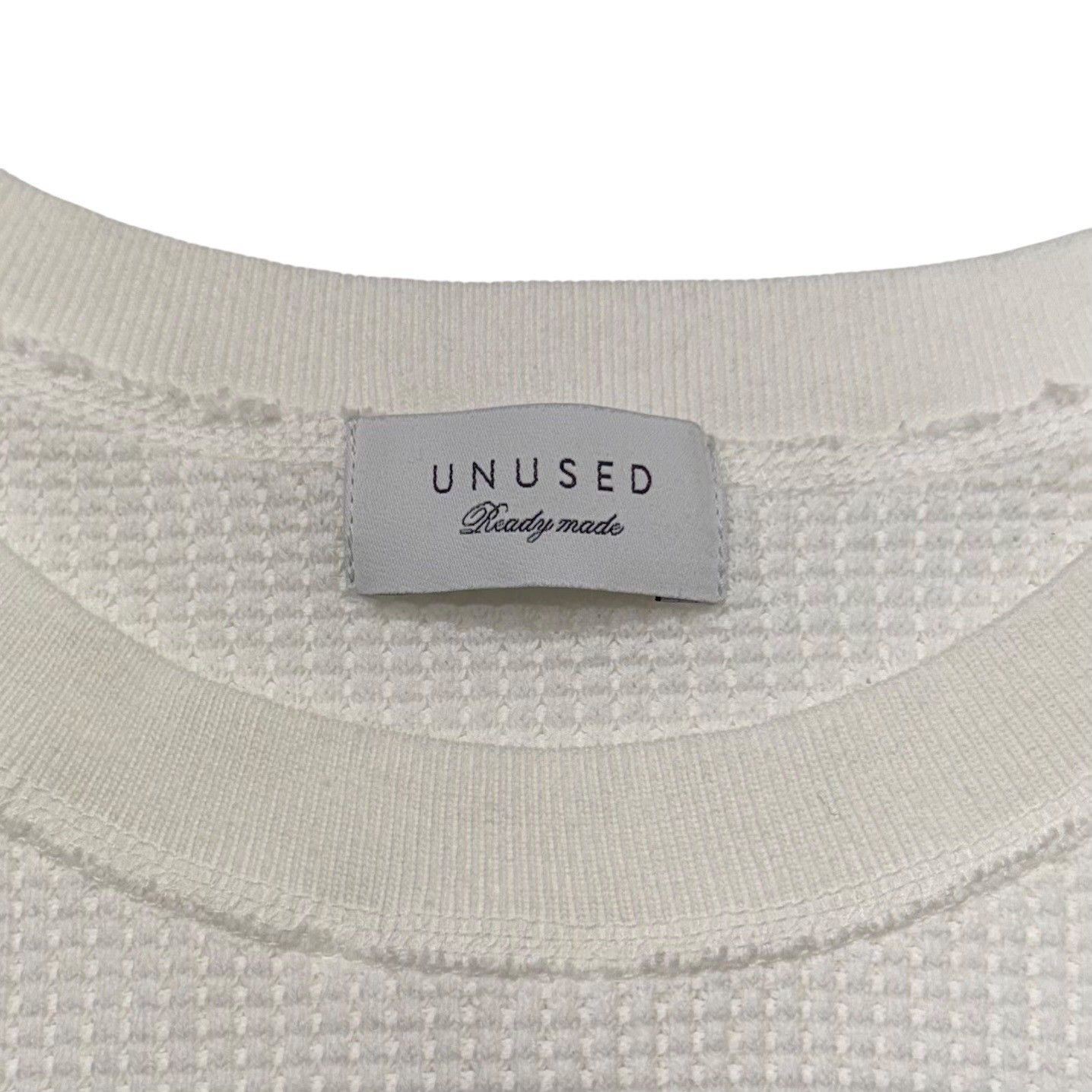 UNUSED (アンユーズド) □□ ①③ US2523 LONG SLEEVE WAFFLE T