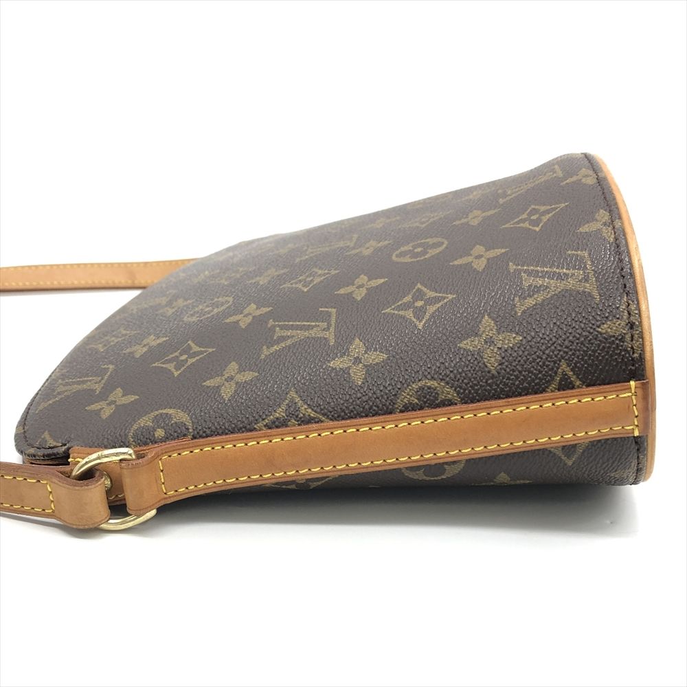 ルイヴィトン LOUIS VUITTON ドルーオ M51290 ショルダーバッグ モノグラム キャンバス ヌメ革 ブラウン【中古】 - メルカリ