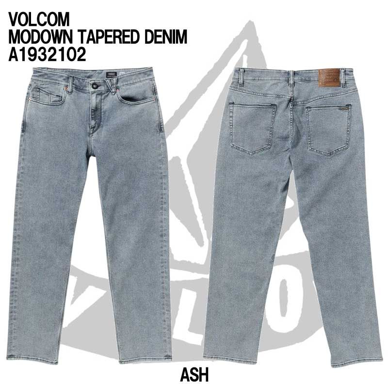 VOLCOM MODOWN TAPERED DENIM A1932102 | ボルコム モダウン テーパード デニム パンツ サーフィン メンズ
