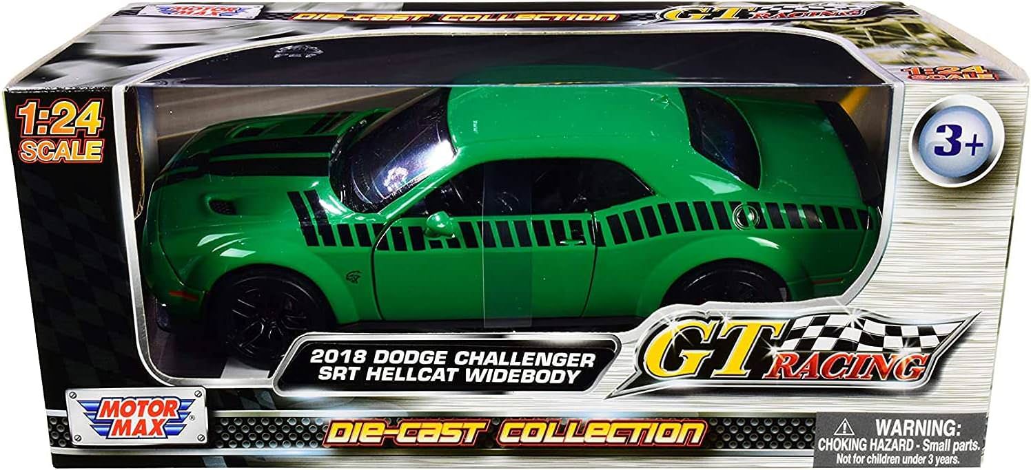 1／18 ダッジ チャレンジャー SRT ヘルキャットGT SPIRIT ブルー