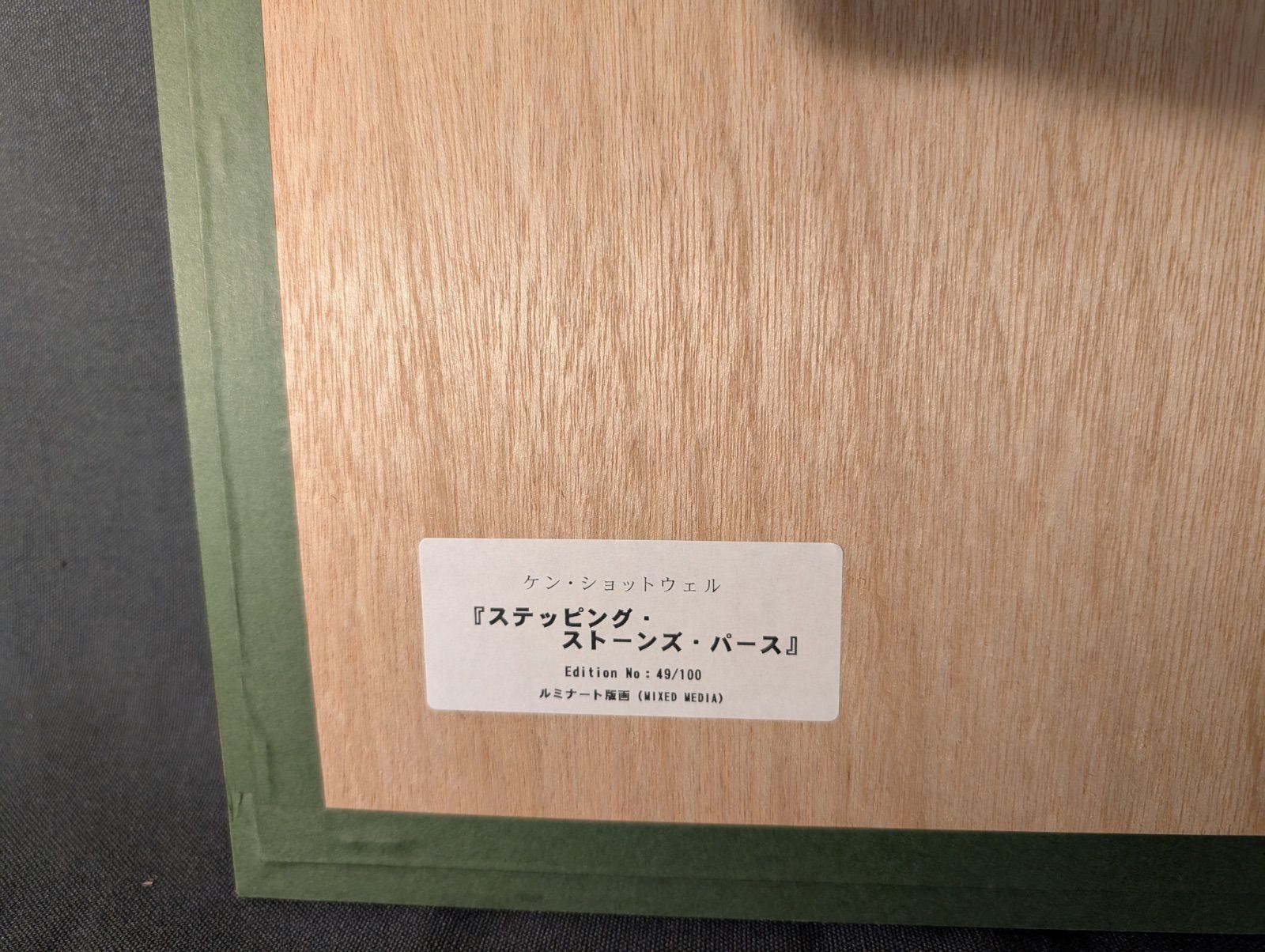 🌟夏SALE お値引き🌟 ケン・ショットウェル作『ステッピング