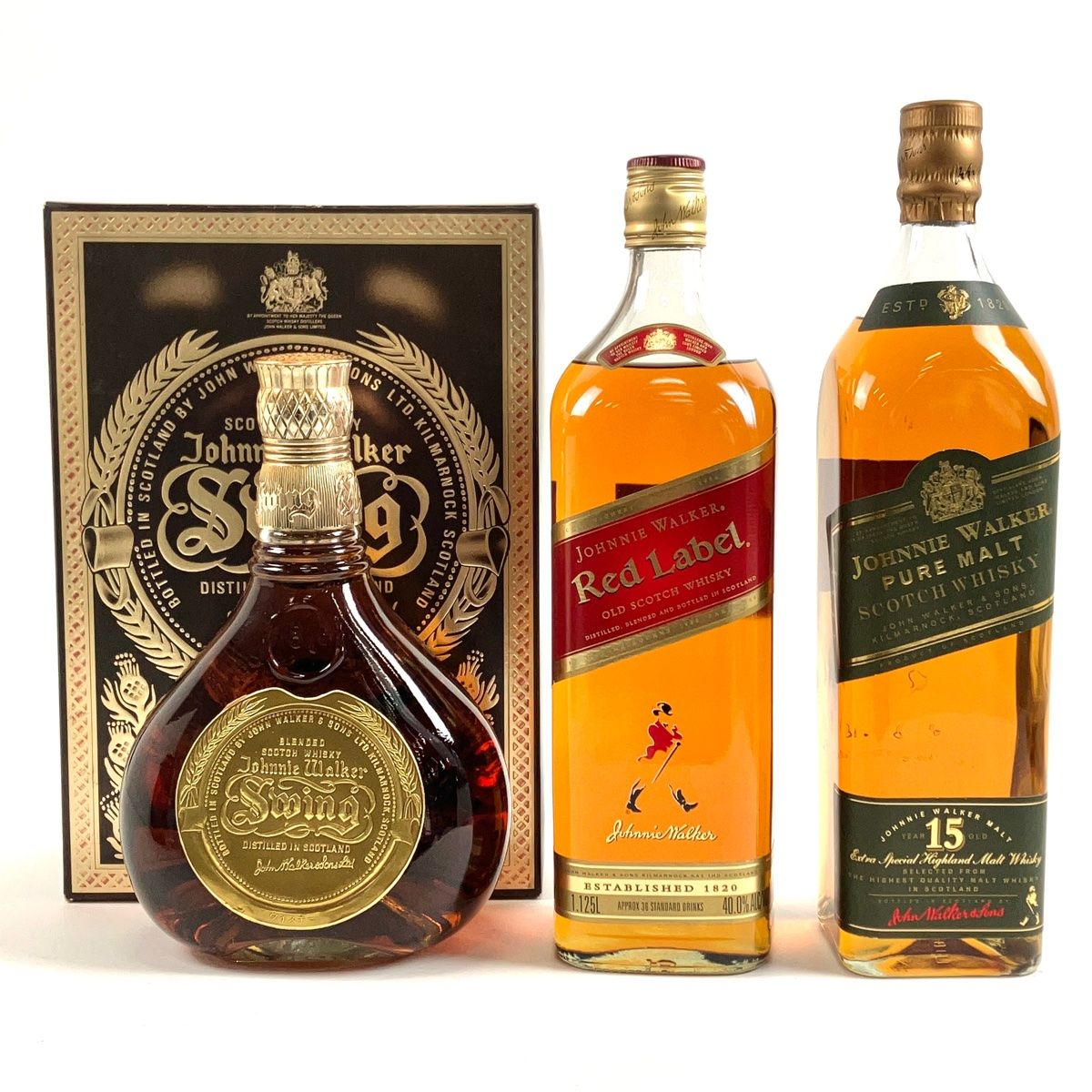 Johnnie Walker その他ウイスキー3本セット ウイスキー whisky ジョニーウォーカー 3本セット 200ml ウイスキー