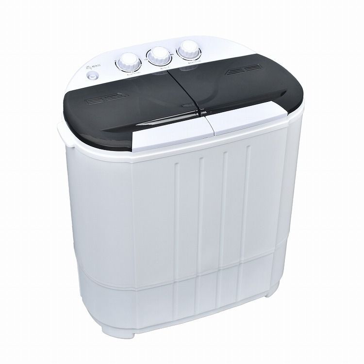 洗濯機 ミニ 小型 縦型 二槽式 一人暮らし 3.6 kg コンパクト 洗浄 洗濯 脱水 ステンレス槽 タイマー付き 省スペース 靴用 別洗い 1人用 軽