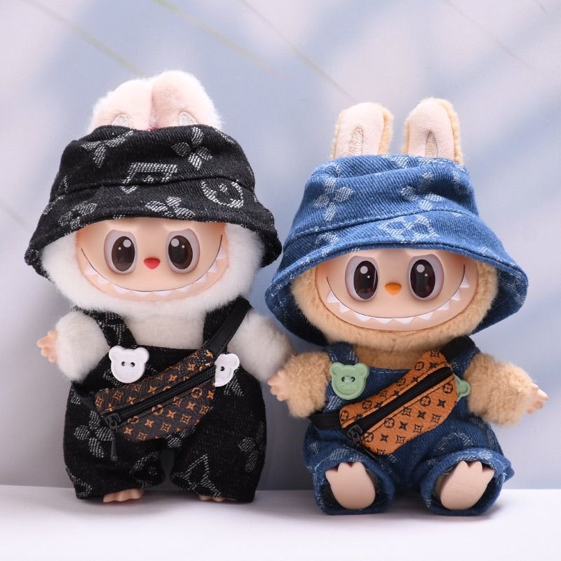 ラブブ服 ぬいぐるみ着 labubu洋服 着せ替え服 人形着せ替え服