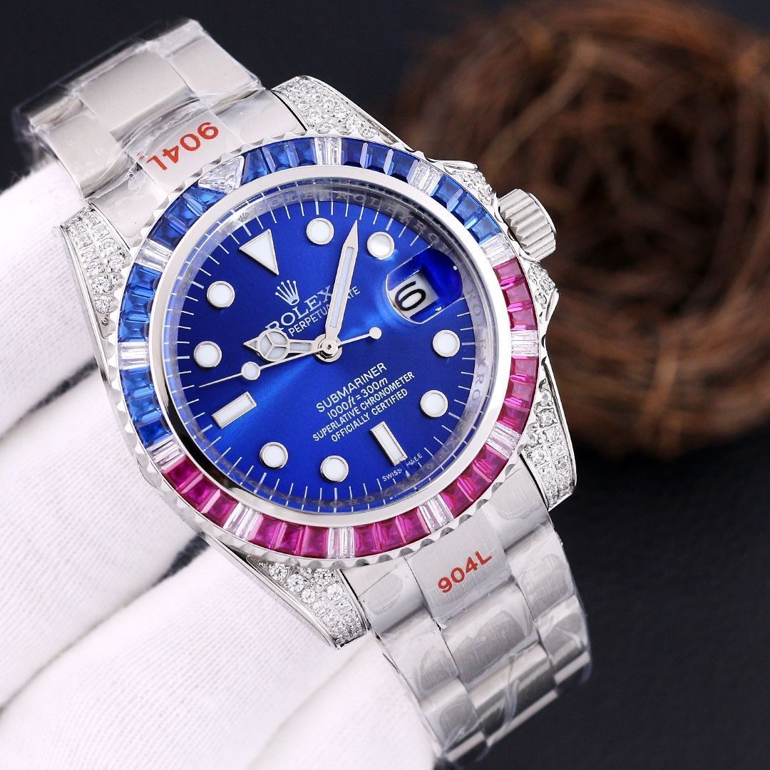 今日特価】ROLEXロレックス メンズ レジャー 腕時計（透かし彫り