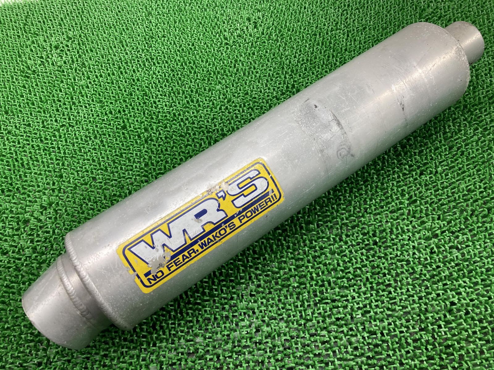 WR'S製 サイレンサーマフラー 社外 中古 バイク 部品 アルミ CB XJR