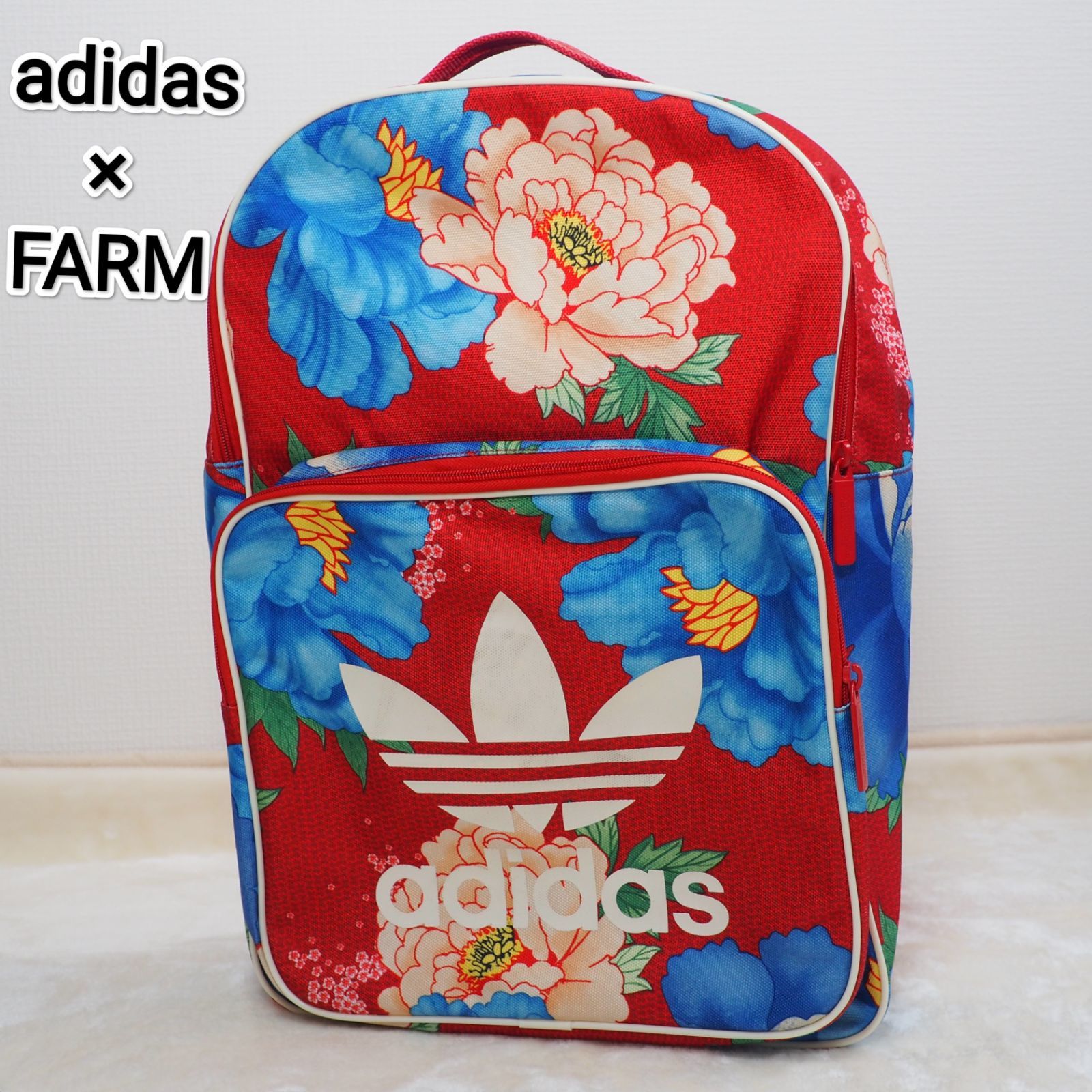 【adidas】アディダス リュック　バックパック　花柄　FARM コラボ