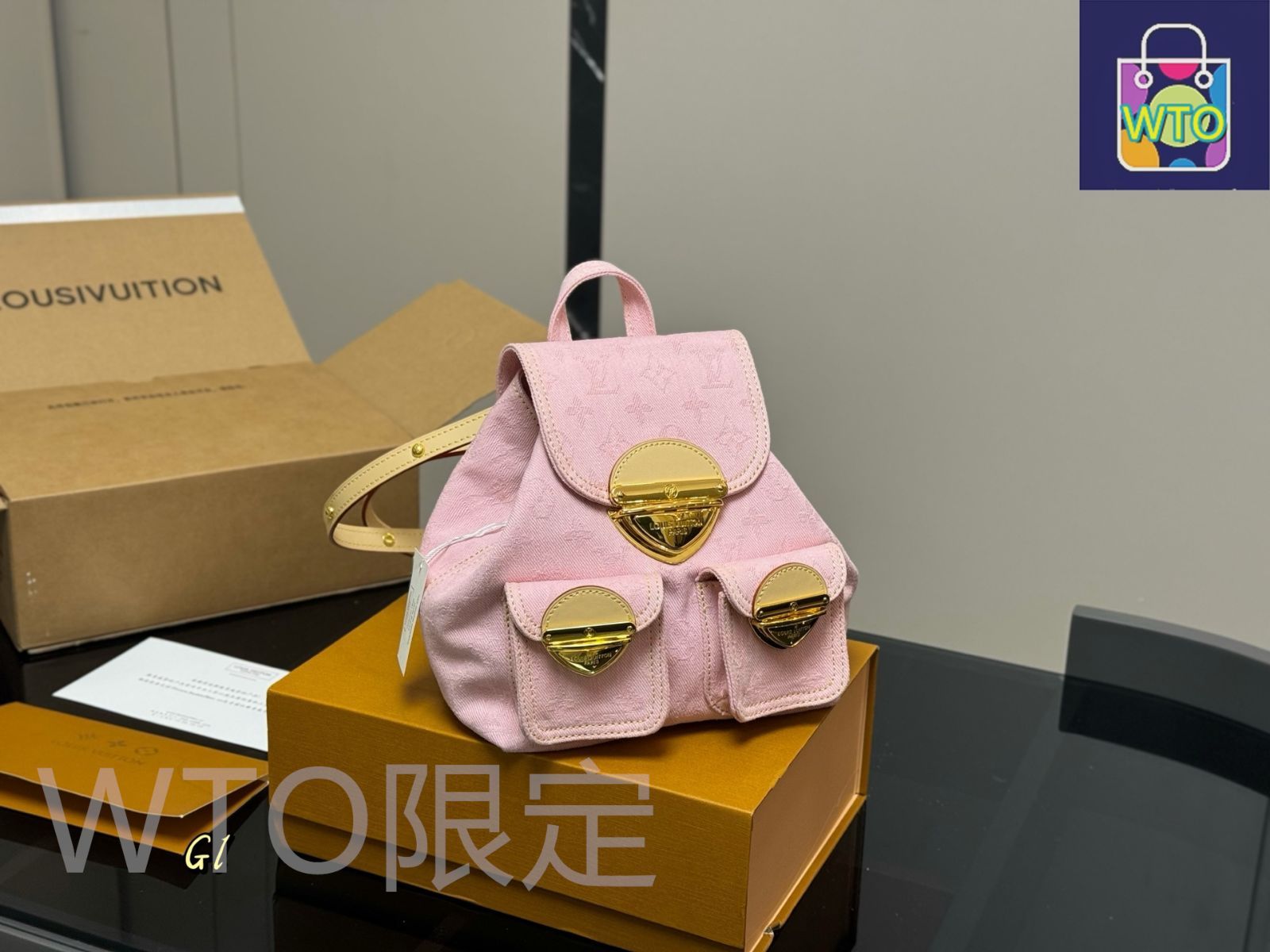 今日特価】LV Denim Backpack ルイ・ヴィトン デニム バック
