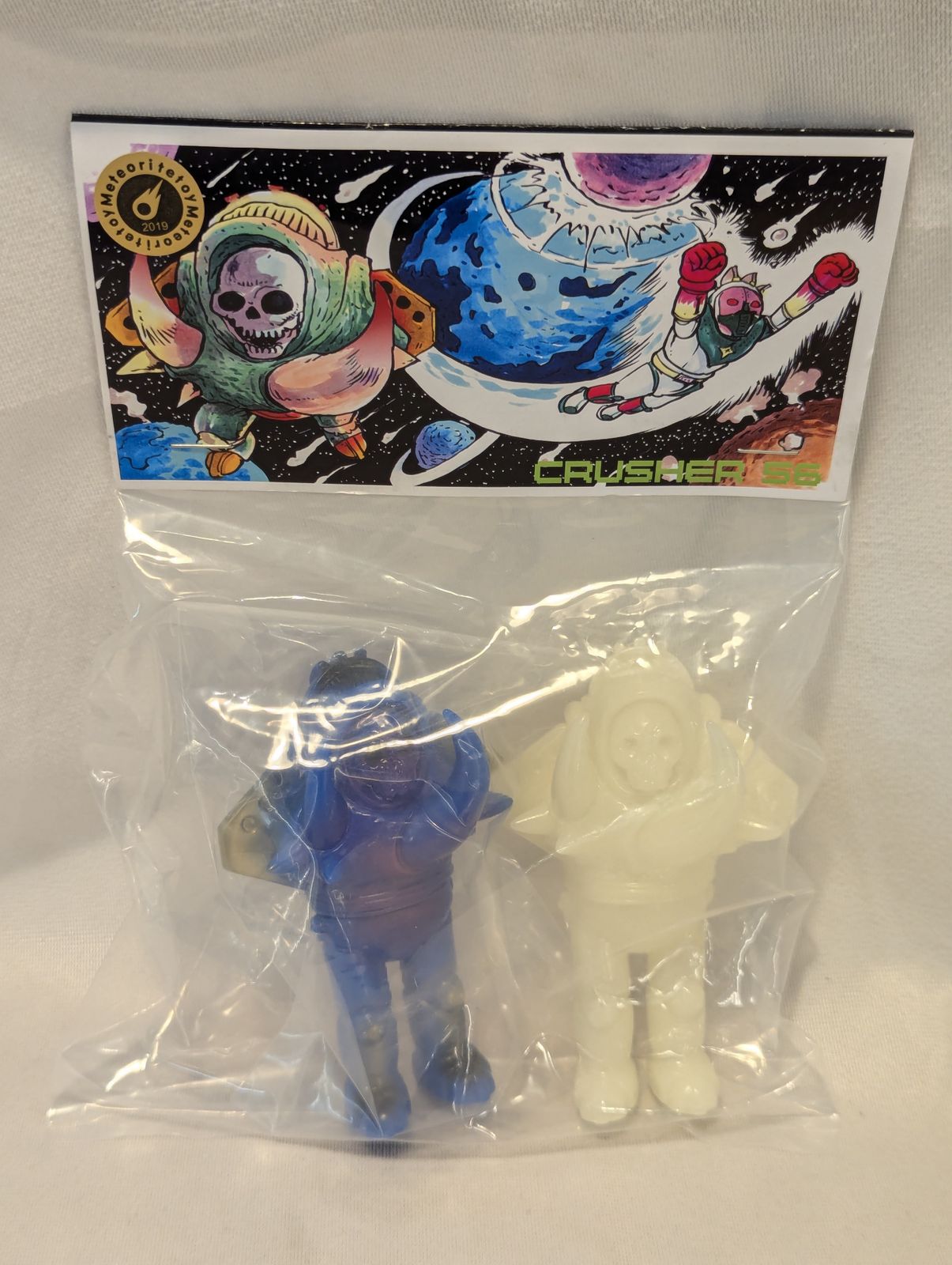 Meteoritetoy x ZOLLMEN ミニCRUSHER 56 青+GIDセット