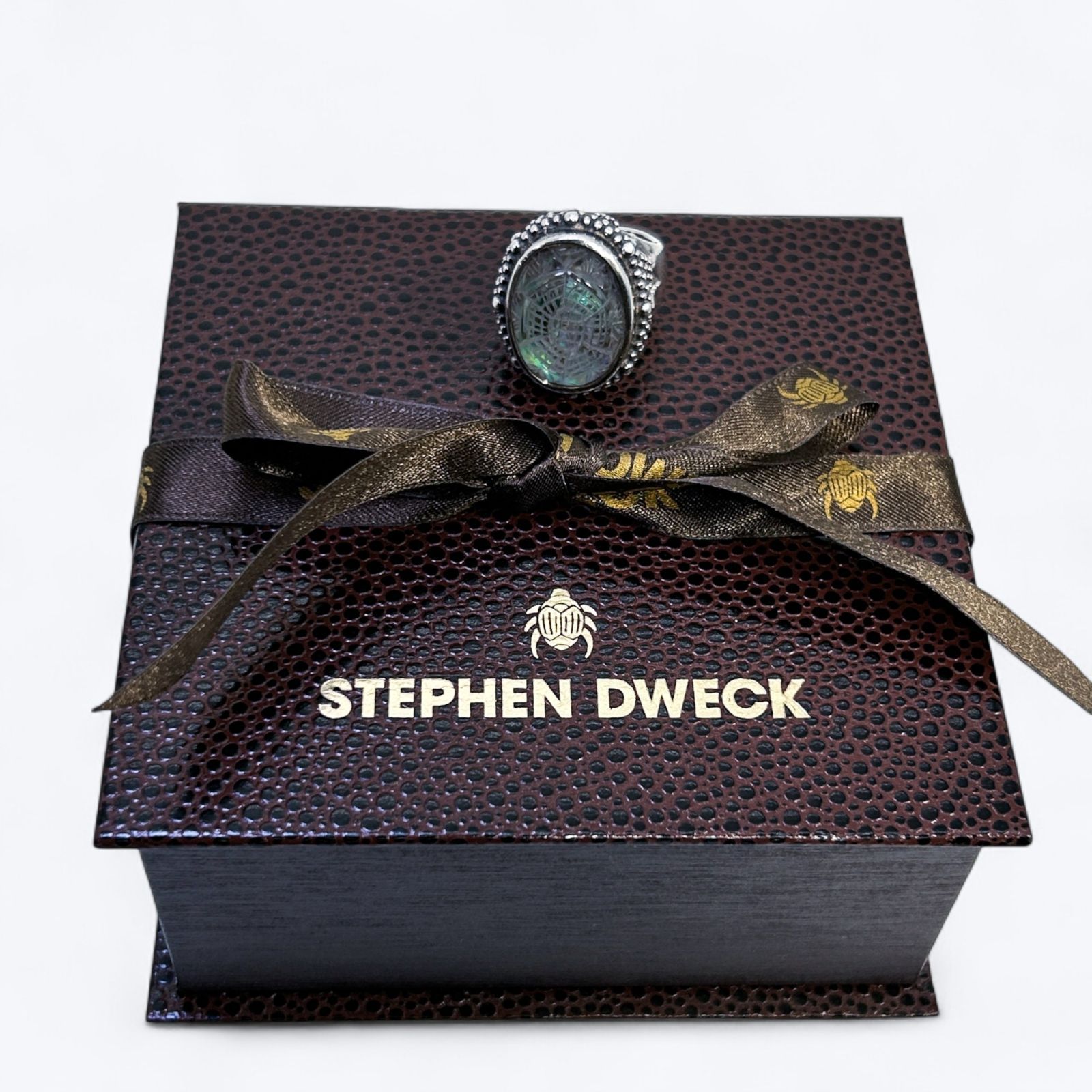 Amazon.co.jp: STEPHEN DWECK アバロン シルバー925 リング 9号