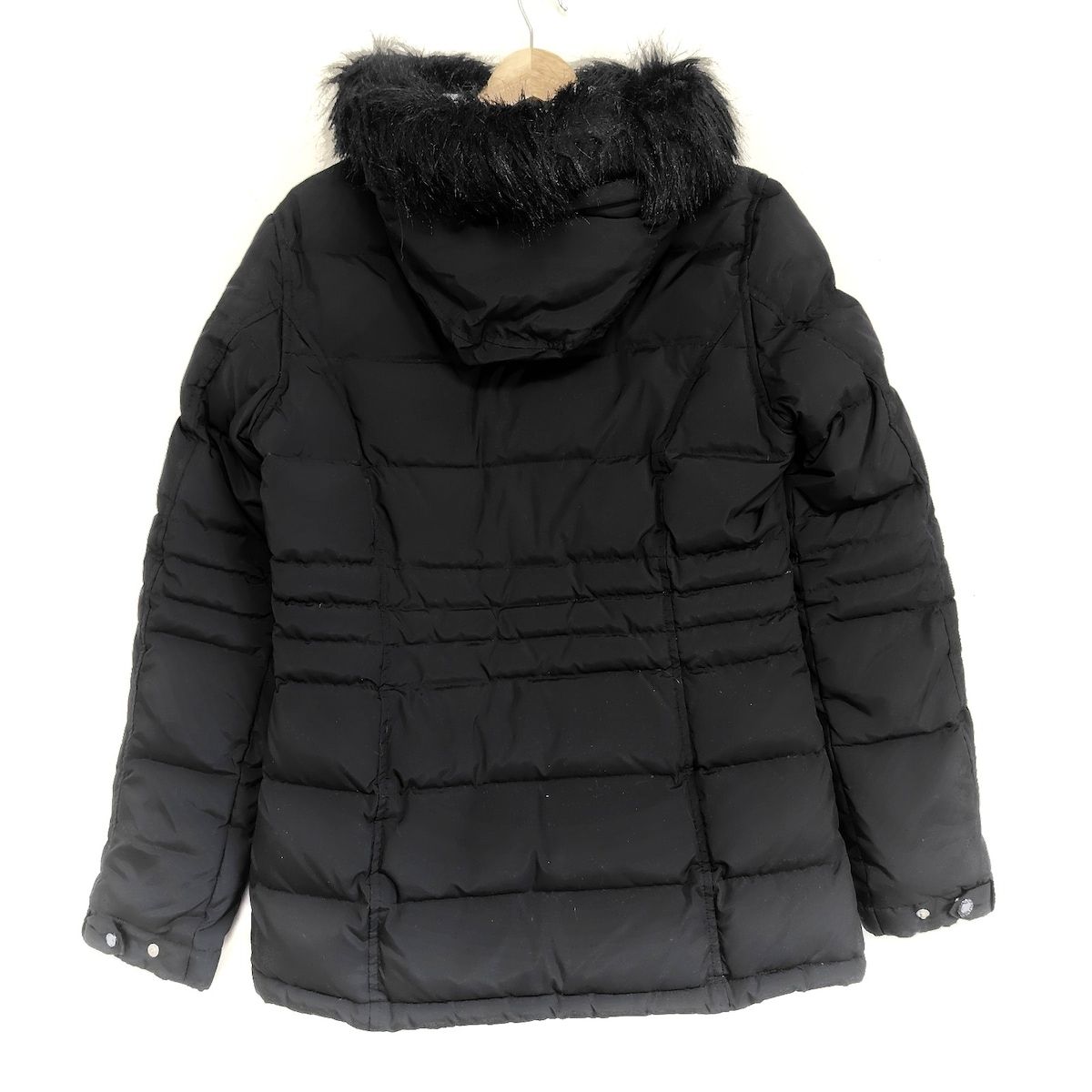個性 TOMMY HILFIGER トミーヒルフィガー ダウンコート サイズS P S レディース - 黒 長袖 冬 かっこいい