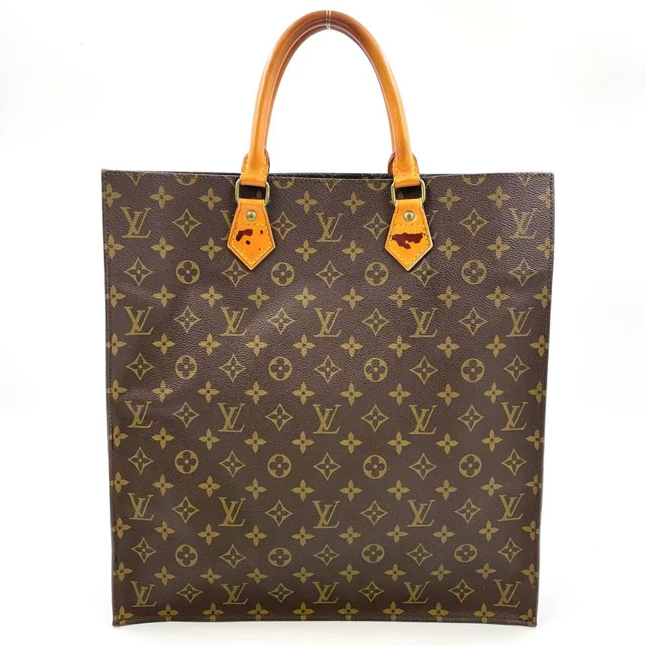 Louis Vuitton ブラウン ハンドバッグ オンマイサイド MM モノグラム ノワール ハンドバッグ レザー