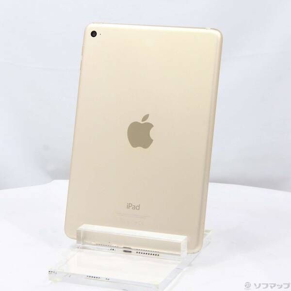 中古品〕 iPad mini 4 128GB ゴールド MK9Q2J／A Wi-Fi【297