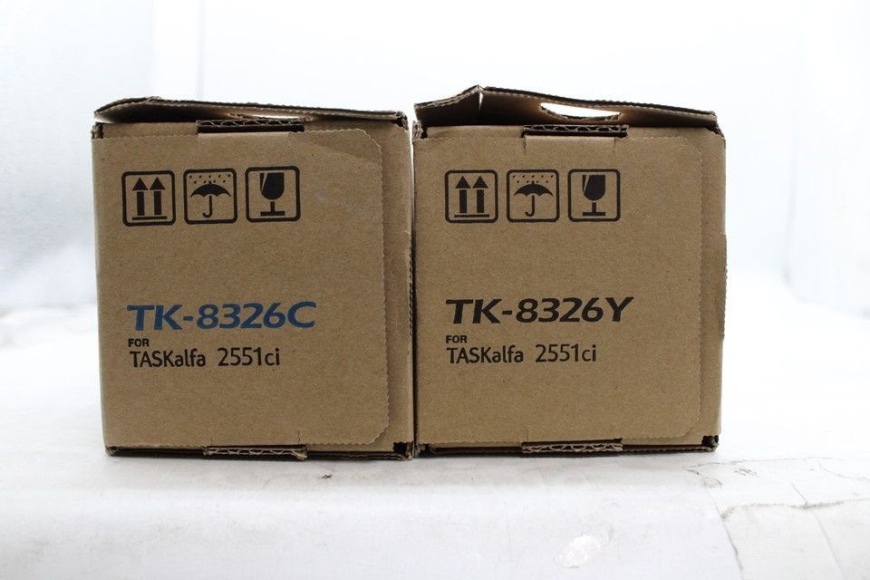 【19878】未使用 京セラ　KYOCERA TK－8326 トナー K/Y/M/C 計4点 4色 | LCL Kyocera用 京セラ用 TK8326 TK-8326 TK8326K TK-8326K