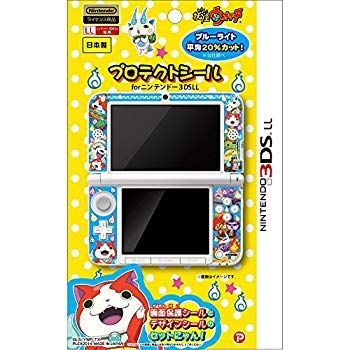 【激安大特価，人気】 【中古】妖怪ウォッチ NINTENDO 3DS LL専用 プロテクトシール イエロー台紙 d2ldlup その他