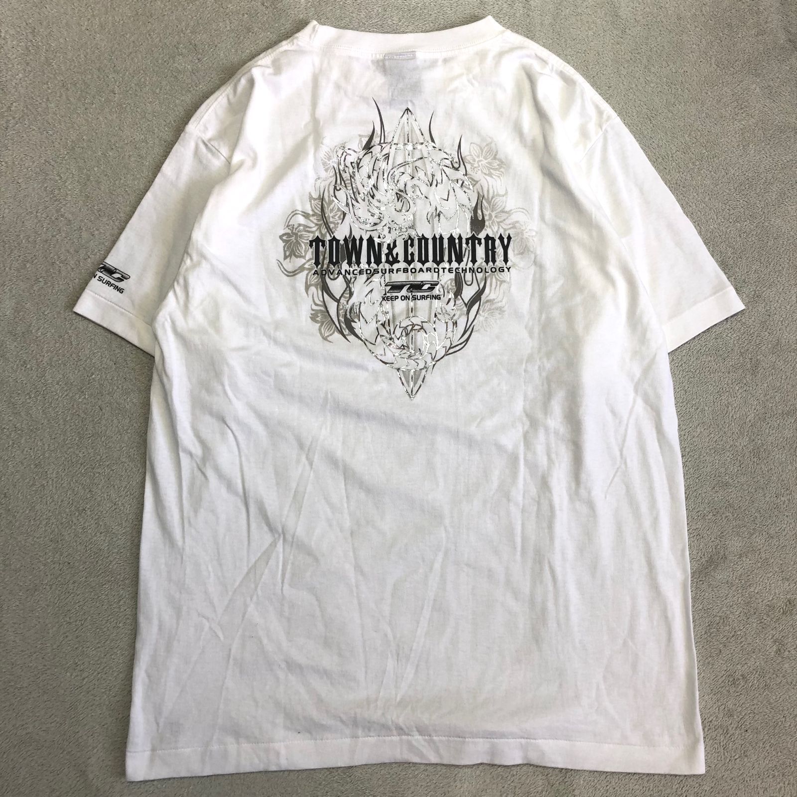 Town & Country 90s ショートスリーブTシャツ 半袖カットソー シングル 