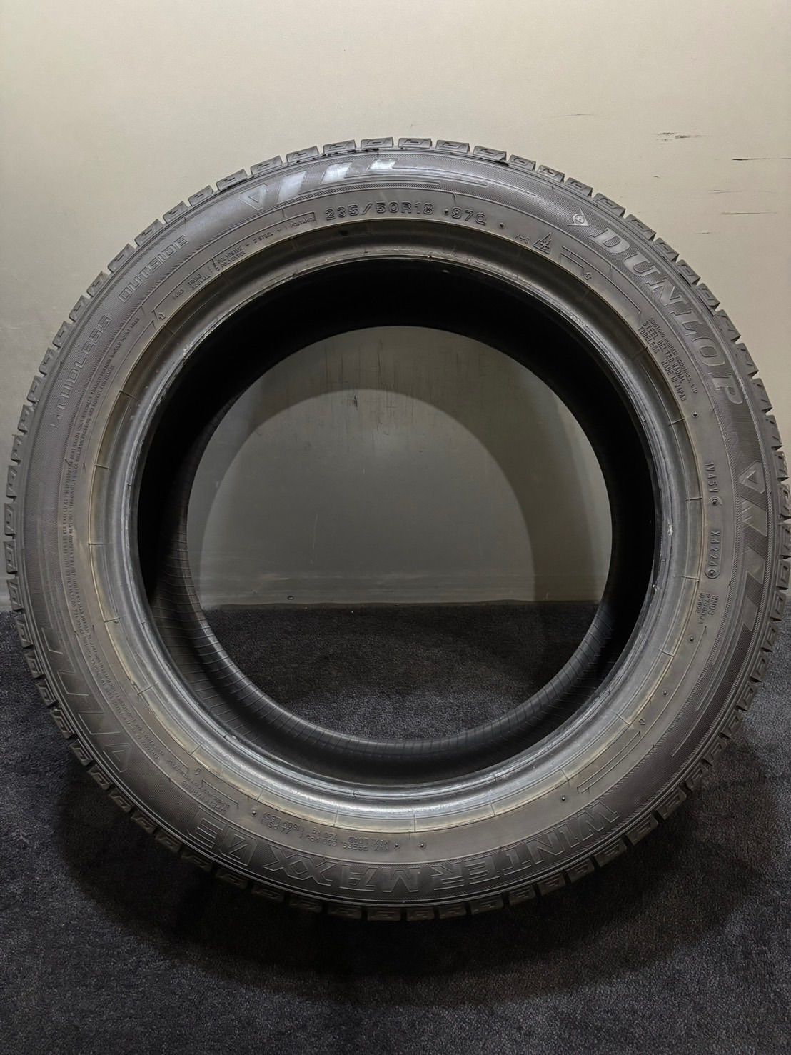 では、お注文を楽しみね！ 235 50R18 DUNLOP WINTER MAXX 03 スタッドレス 2本 ダンロップ ウィンターマックス アルファード ヴェルファイア LS 2-K407