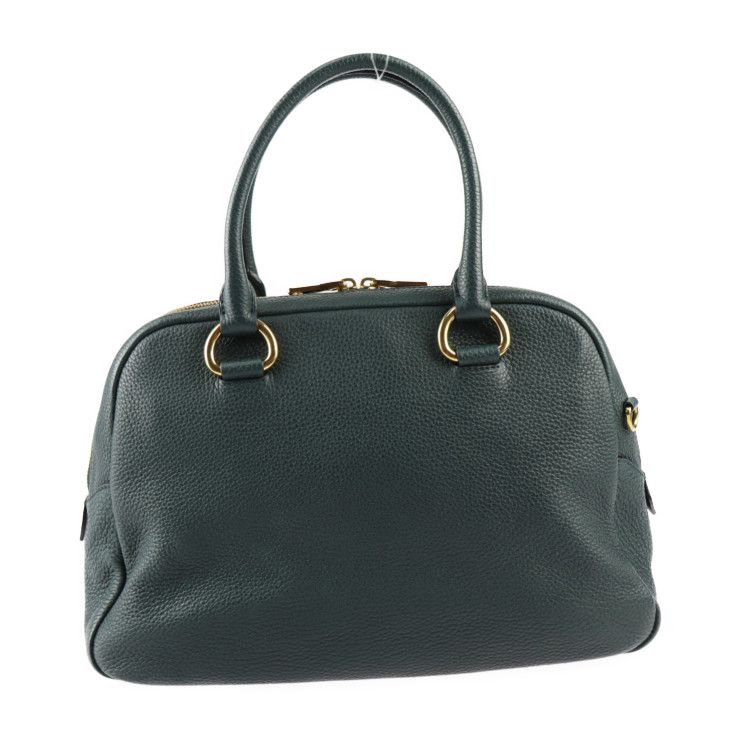 PRADA プラダ バッグ ハンドバッグ 1BB087 レザー SMERALDO PRADA プラダ バッグ ハンドバッグ 1BB087 レザー SMERALDO