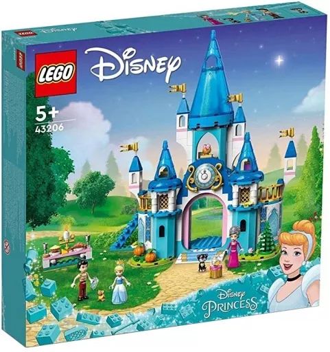 おもちゃ LEGO シンデレラとプリンス チャーミングのステキなお城 レゴ ディズニープリンセス 43206