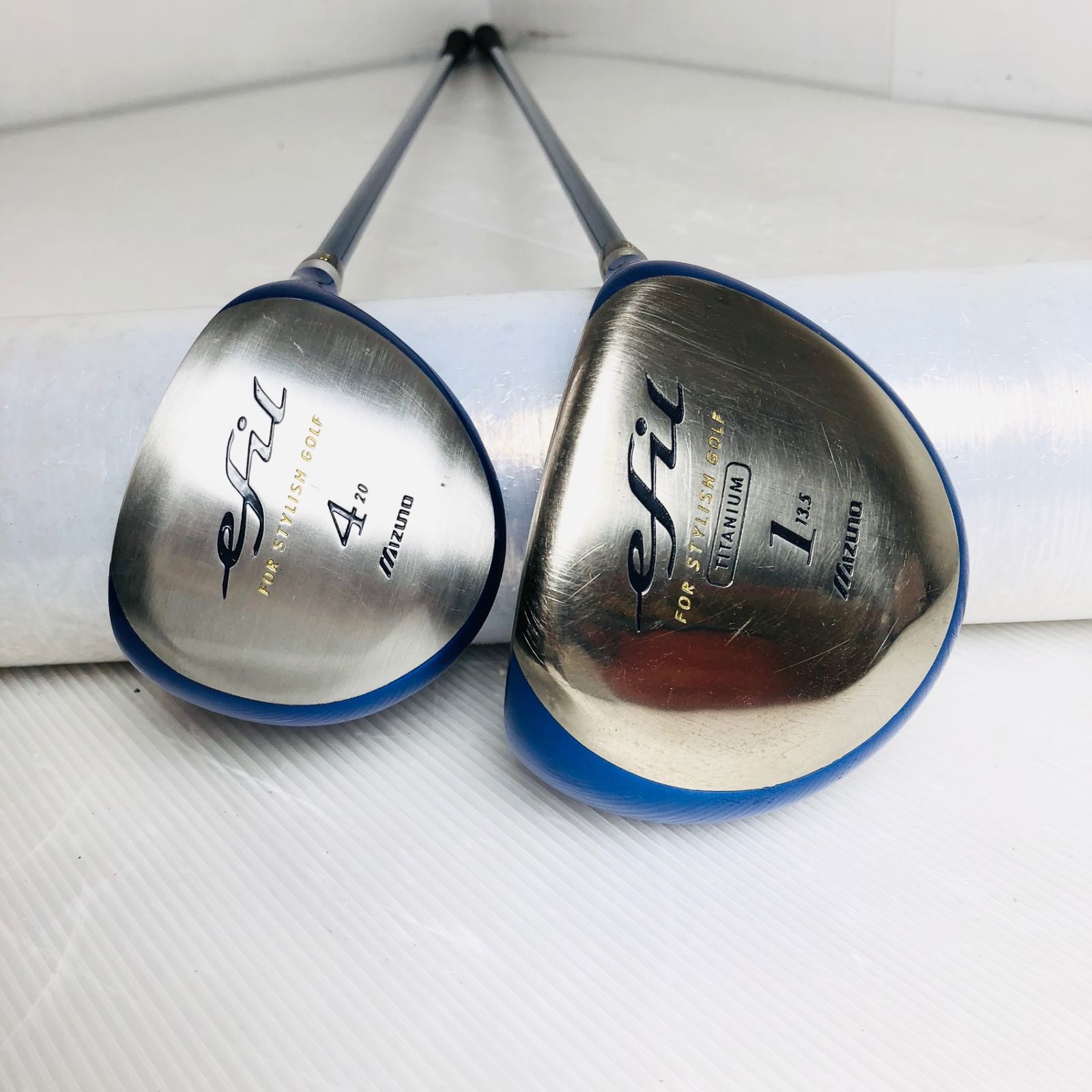 レディース MIZUNO ミズノ efil エフィル ゴルフ クラブ セット 入門 バッグ付き 右利き パター付 Y-109