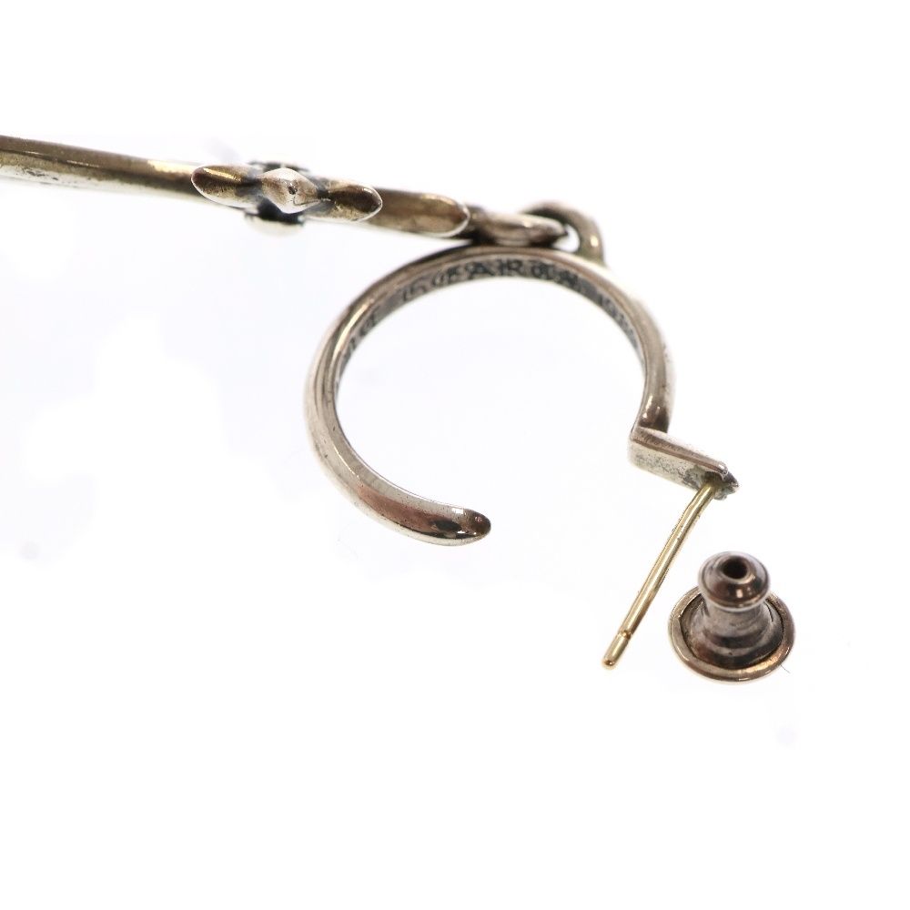 CHROME HEARTS (クロムハーツ) TINY CH CROSS タイニーCHクロス フープ  