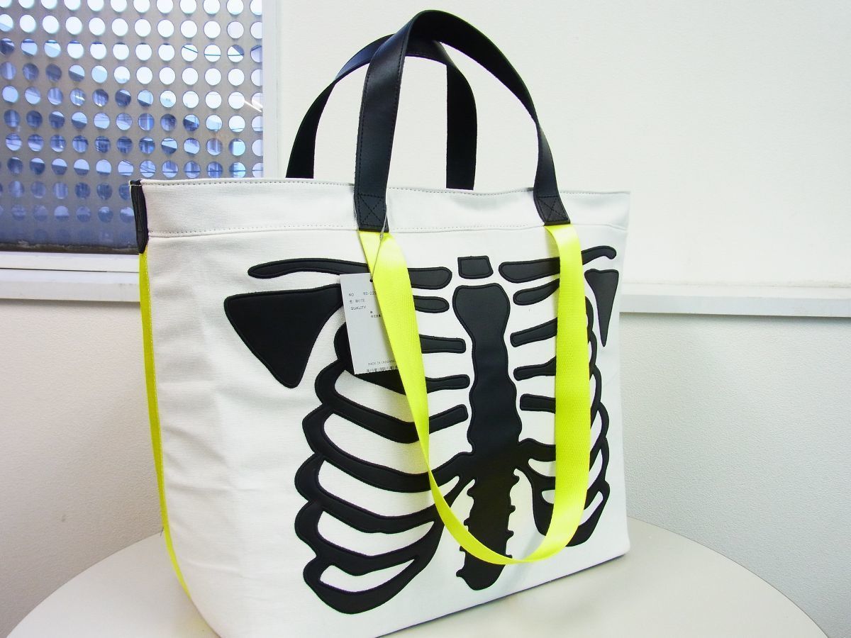 正規☆RUSSELUNO ラッセルノ☆SKELETON BIG TOTE スケルトンビッグ