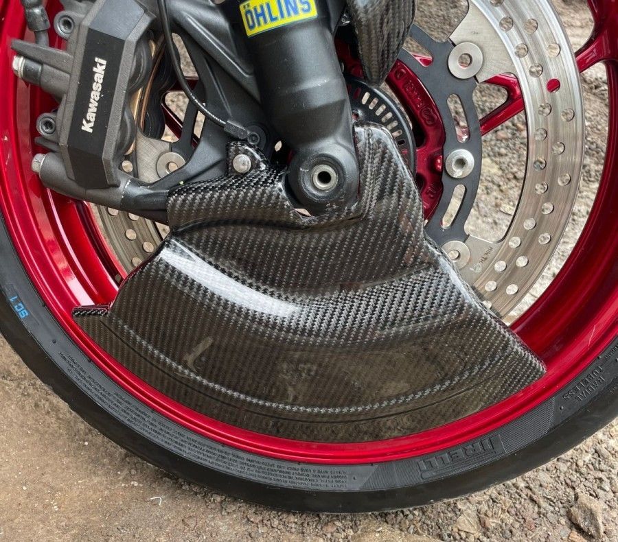 MDX ZX-25R ZX-4R ブレーキディスク クーリングカバー - メルカリ