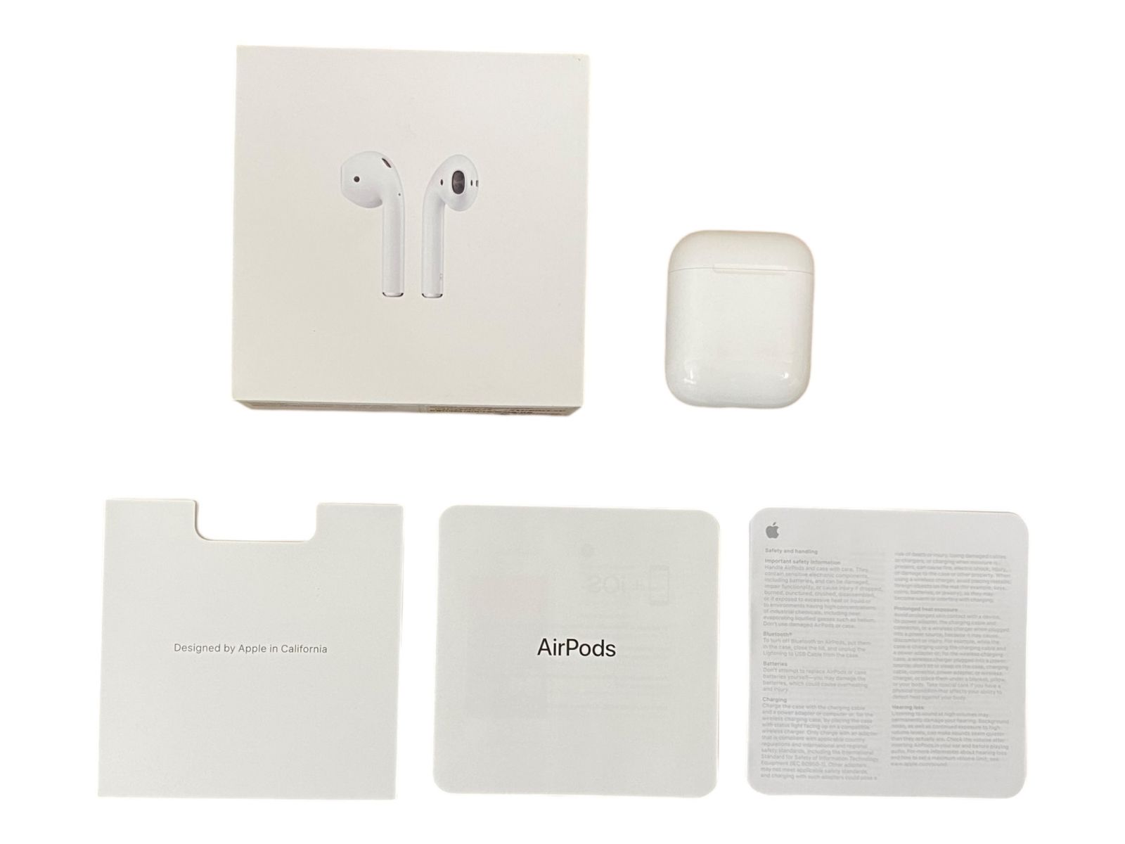 Apple AirPods MV7N2J/A 】アップルイヤホン 新品未使用 2019年