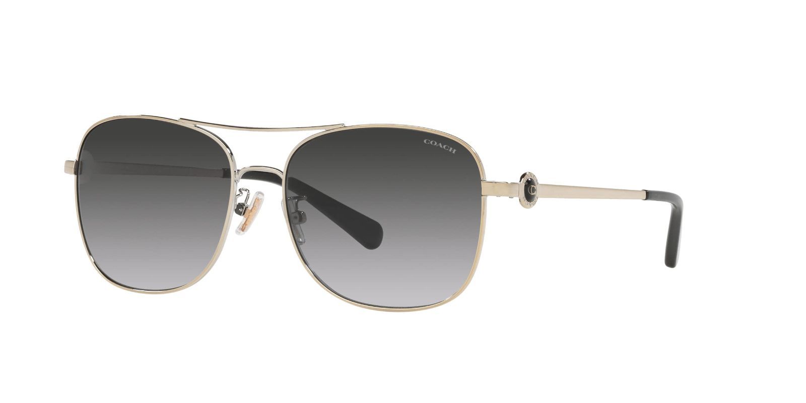 人気商品 レディース HC7127 SHINY サングラス LIGHT GOLD コーチ 56