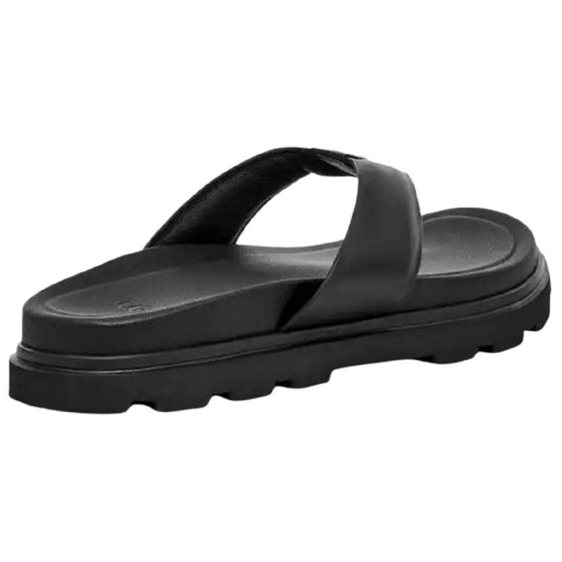 UGG アグ　29cm ブラック　レザー　サンダル　トングサンダル UGG Australia (SALE)UGG(アグ)厚底 ビーチ サンダル トング